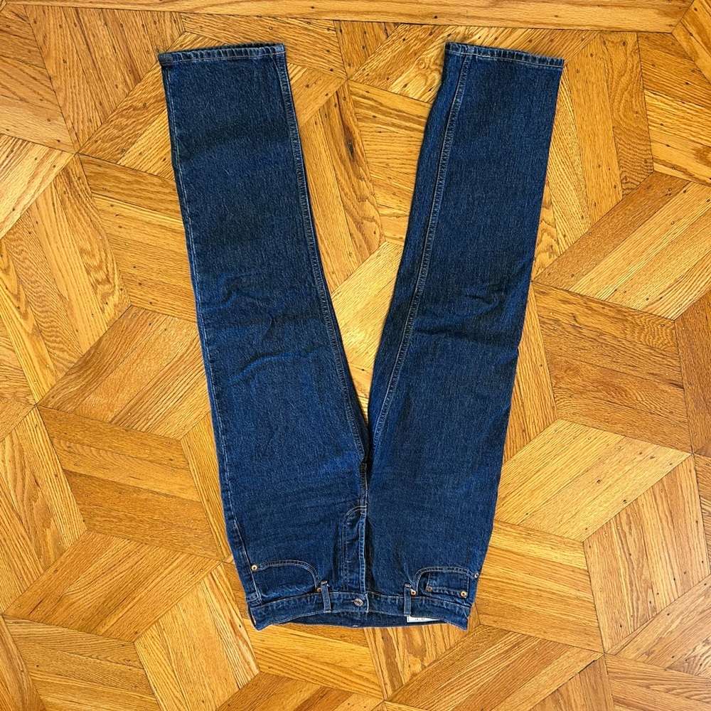 GAP Women's Straight Leg Jeans - Dark Blue